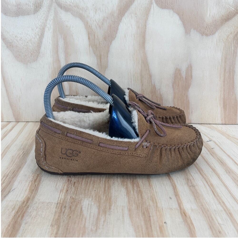 UGG Australia - Dakota - Slippers Moccasin - Broown - Kids Little - 3 - S/N 5296